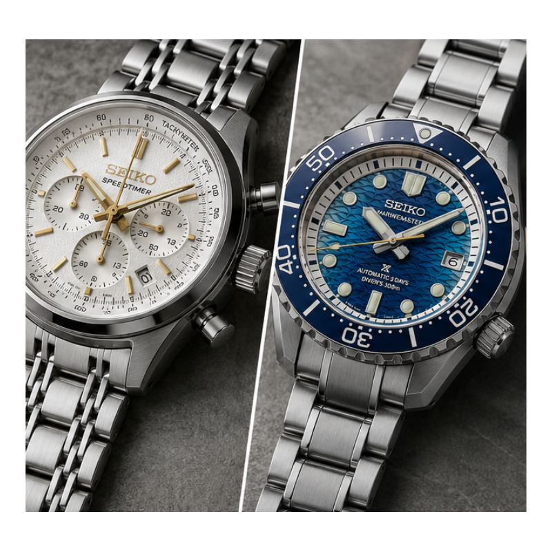 Pack SEIKO SRQ059 & SEIKO HBF002
